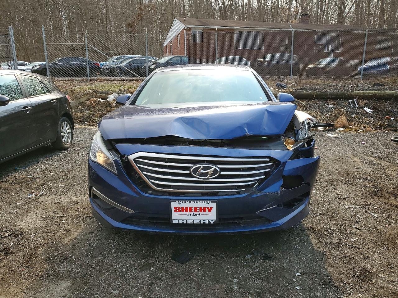2015 Hyundai Sonata Se Blue vin: 5NPE24AF9FH211199