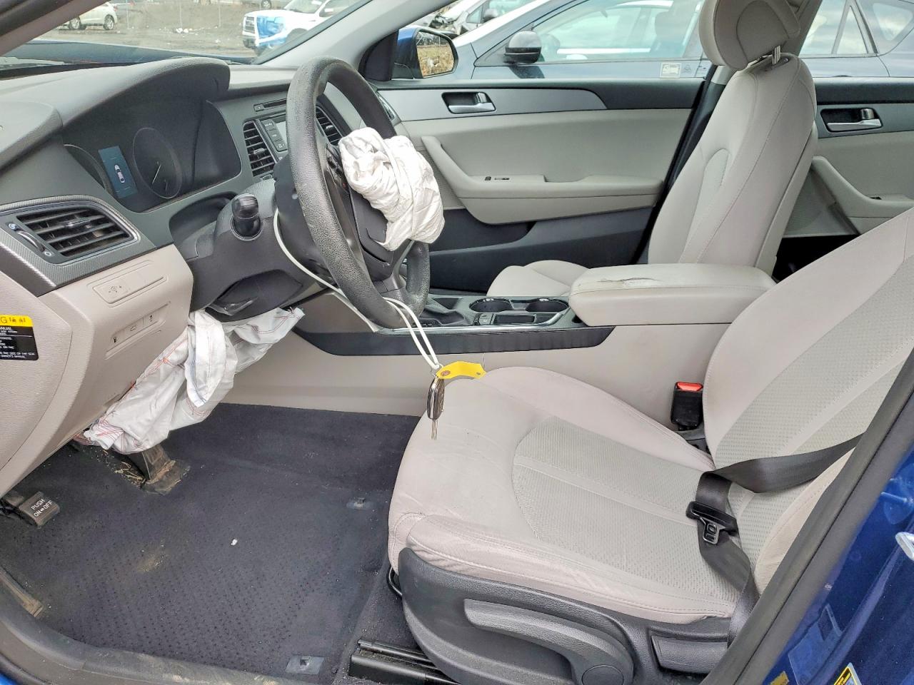 2015 Hyundai Sonata Se Blue vin: 5NPE24AF9FH211199