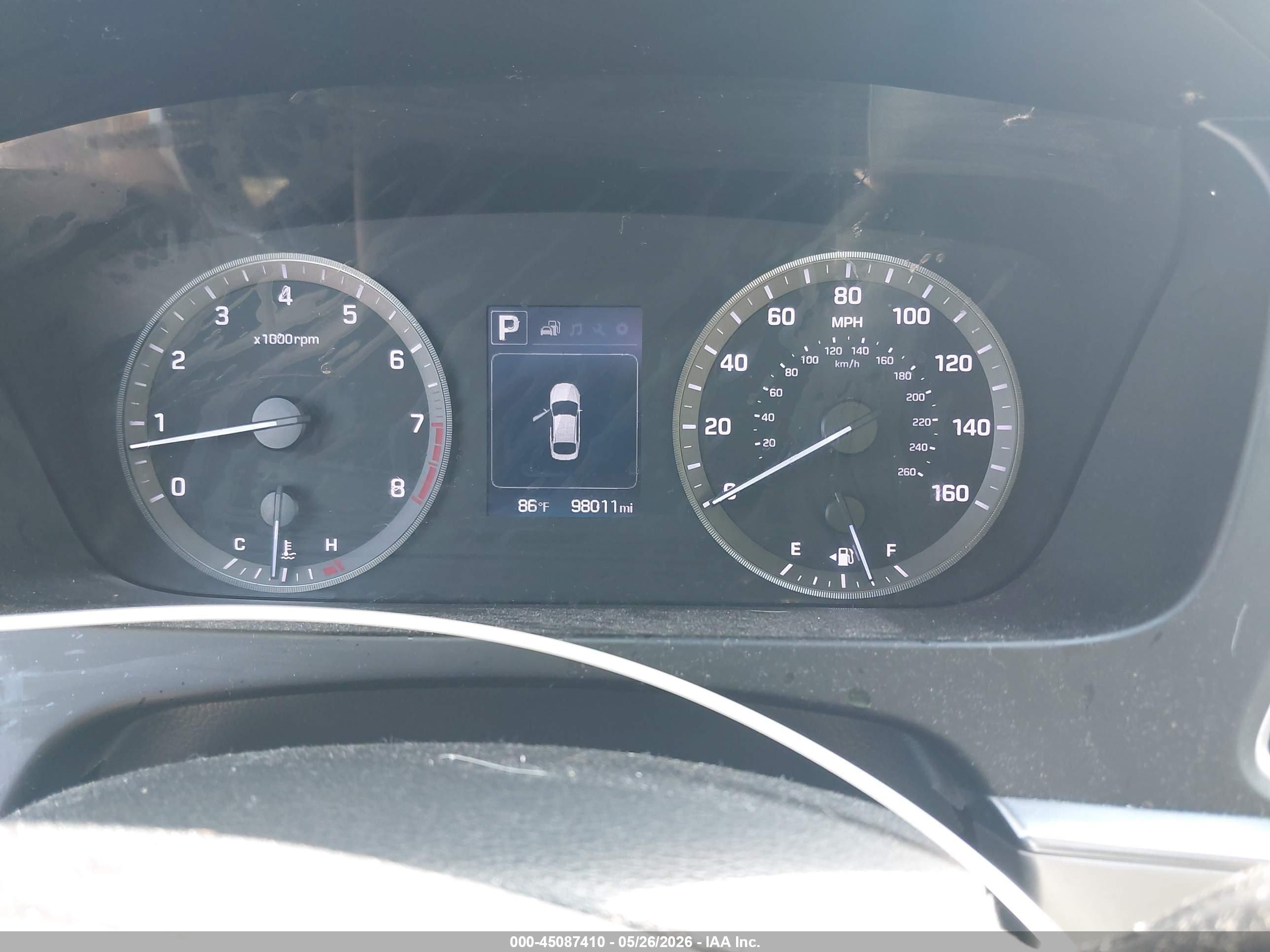 2015 Hyundai Sonata Se White vin: 5NPE24AF9FH211509