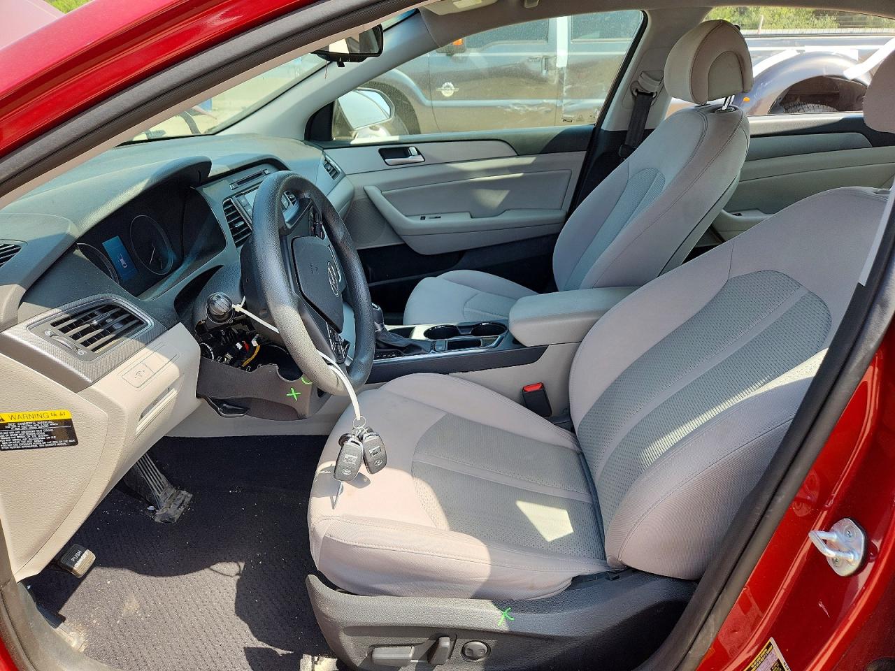 2015 Hyundai Sonata Se Burgundy vin: 5NPE24AF9FH217276