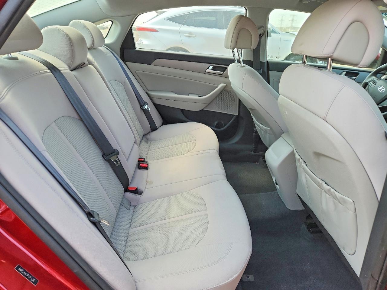 2015 Hyundai Sonata Se Burgundy vin: 5NPE24AF9FH217276