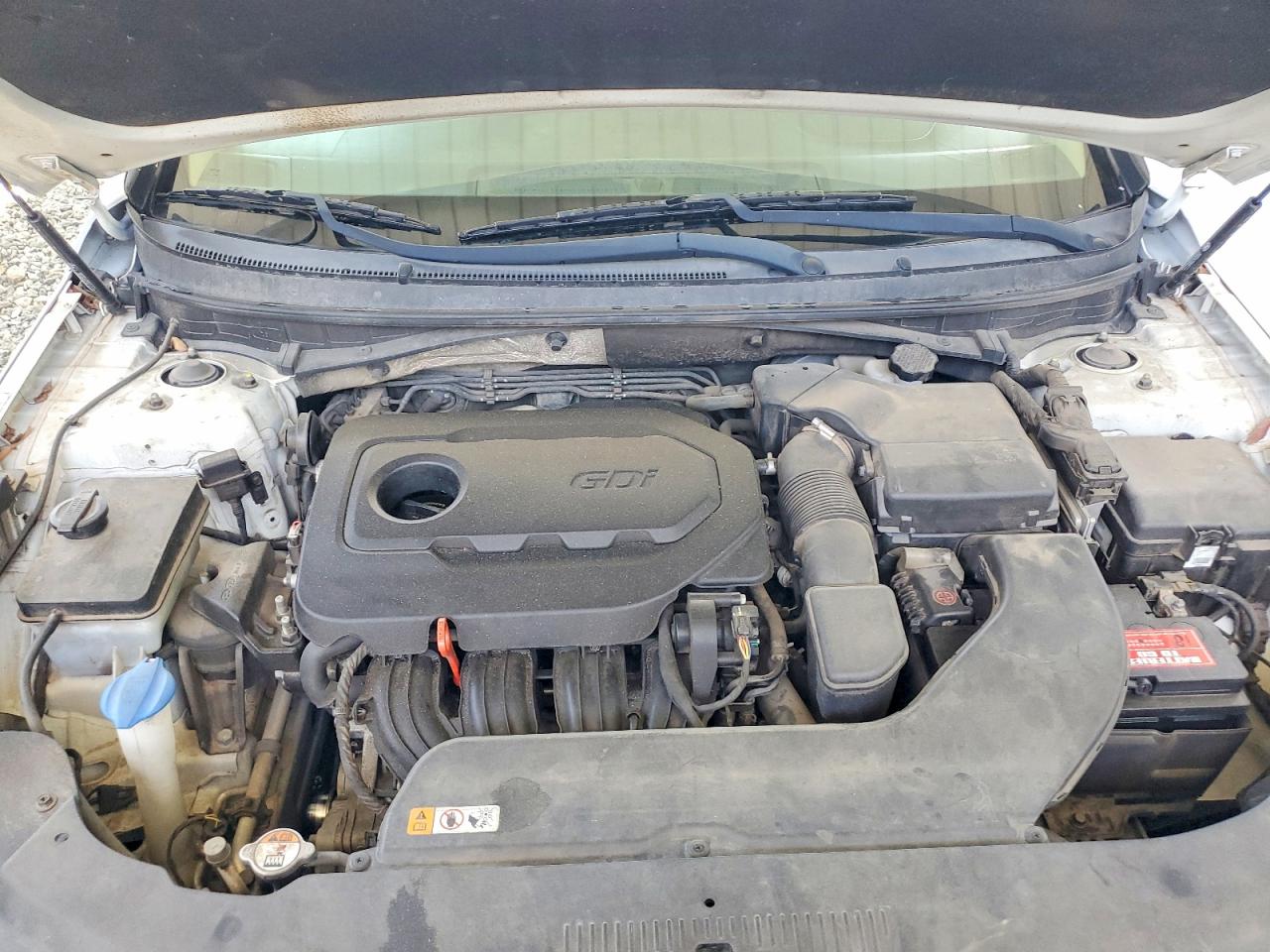 2015 Hyundai Sonata Se White vin: 5NPE24AF9FH222848