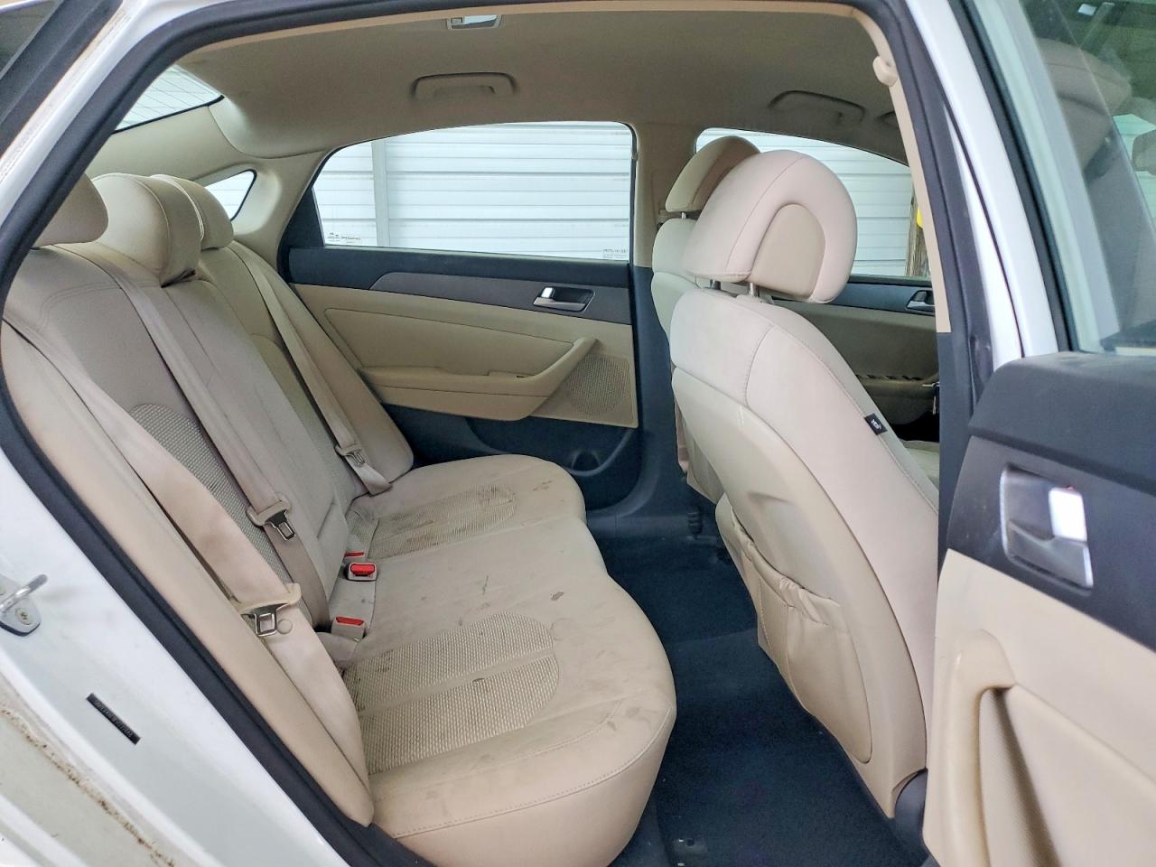 2015 Hyundai Sonata Se White vin: 5NPE24AF9FH222848