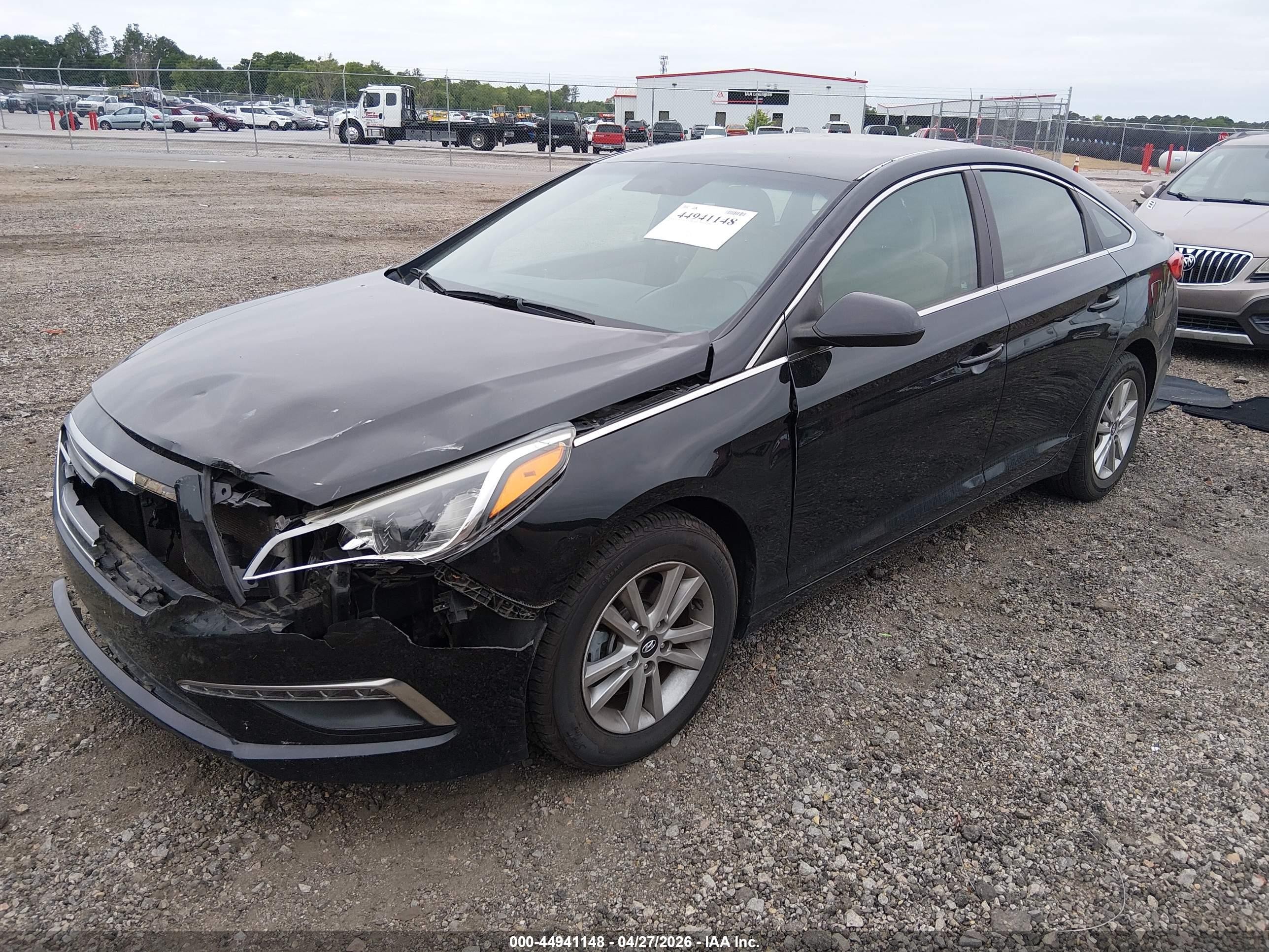 2015 Hyundai Sonata Se Black vin: 5NPE24AF9FH226785