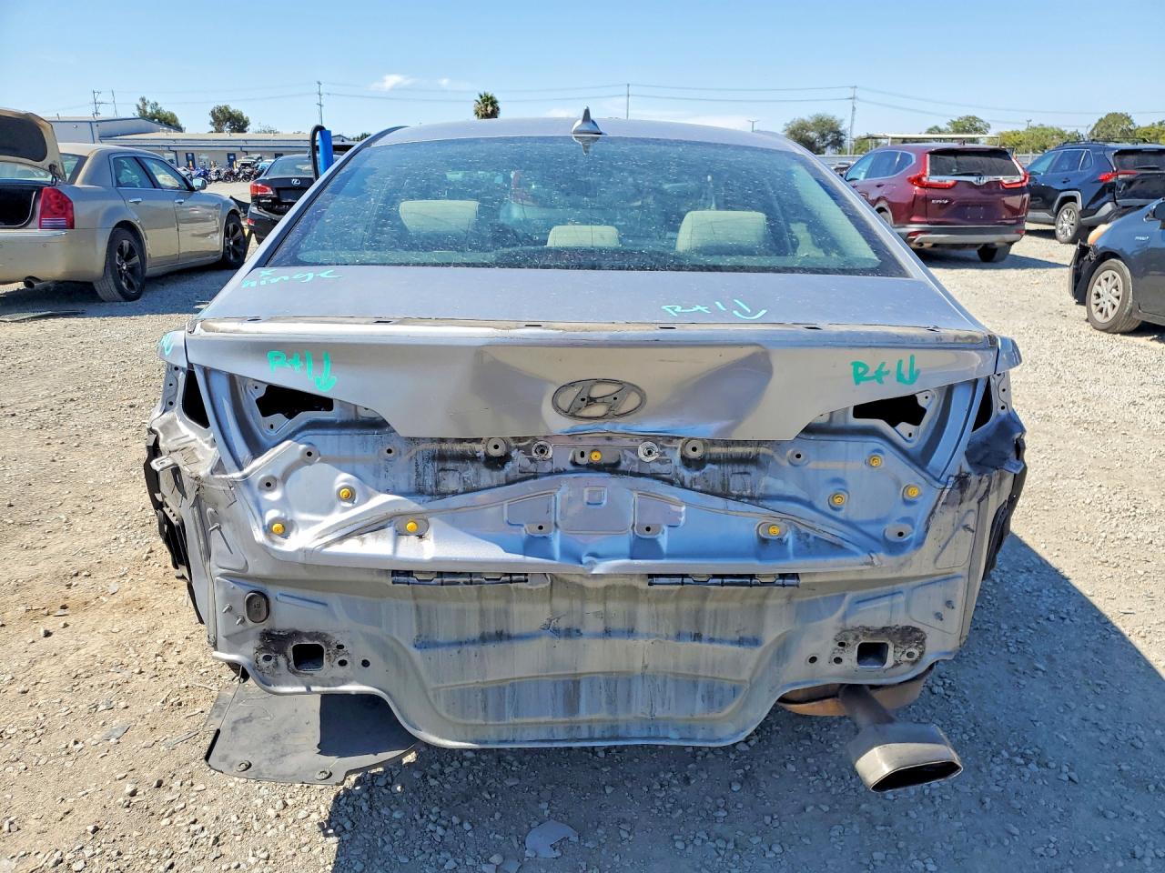 2015 Hyundai Sonata Se Silver vin: 5NPE24AF9FH236152