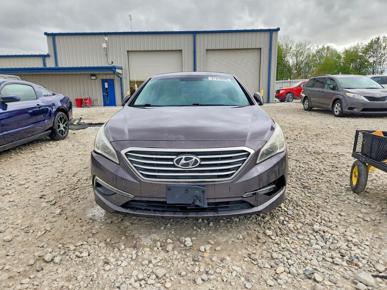 2015 Hyundai Sonata Se Gray vin: 5NPE24AF9FH236992