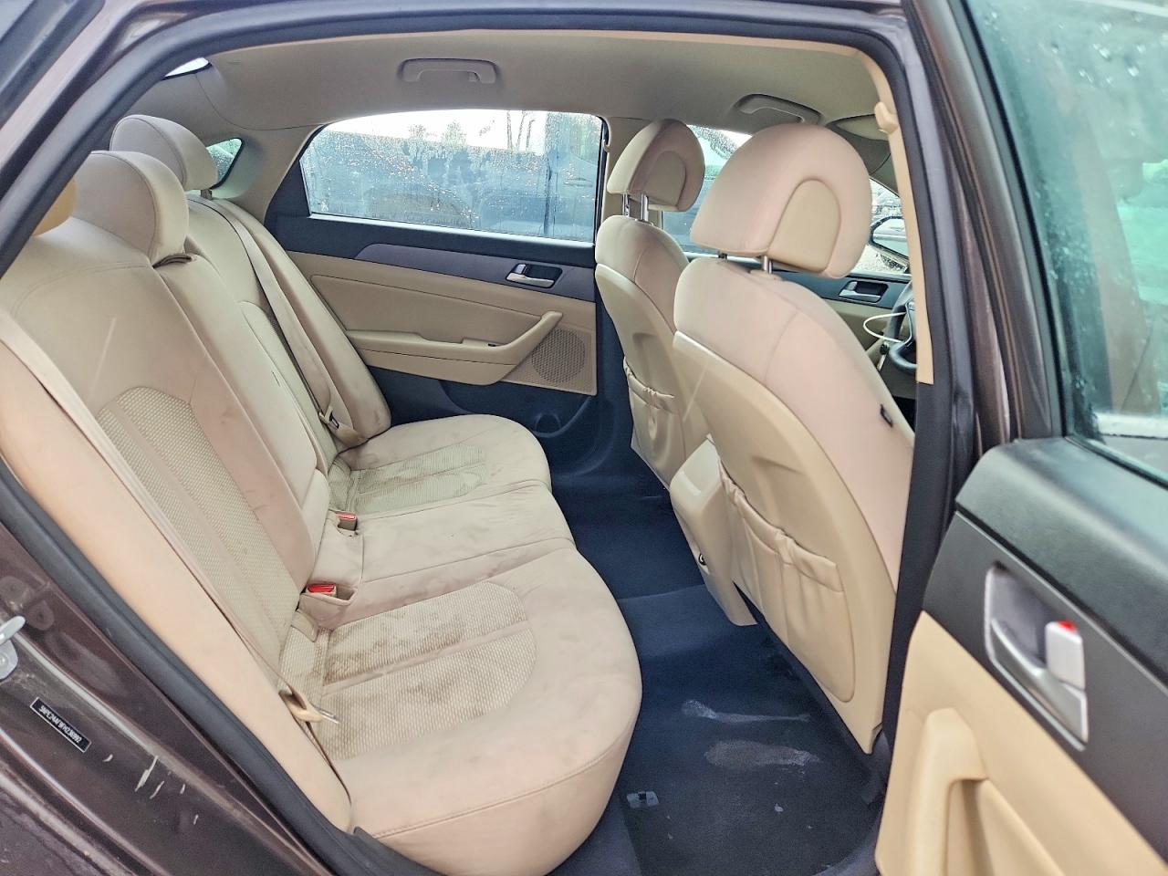 2015 Hyundai Sonata Se Gray vin: 5NPE24AF9FH236992