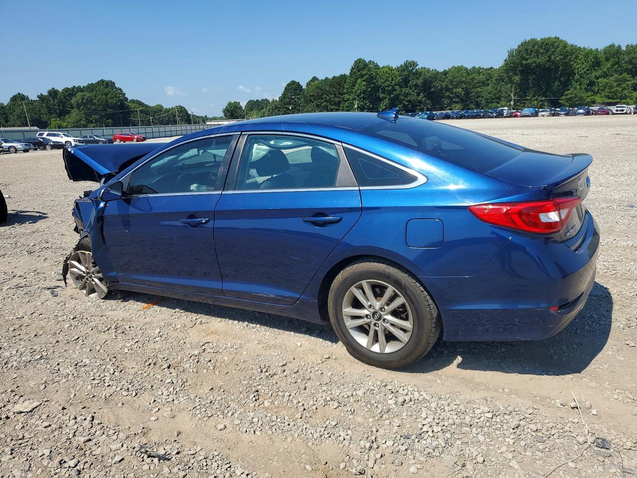 2015 Hyundai Sonata Se Blue vin: 5NPE24AF9FH237446