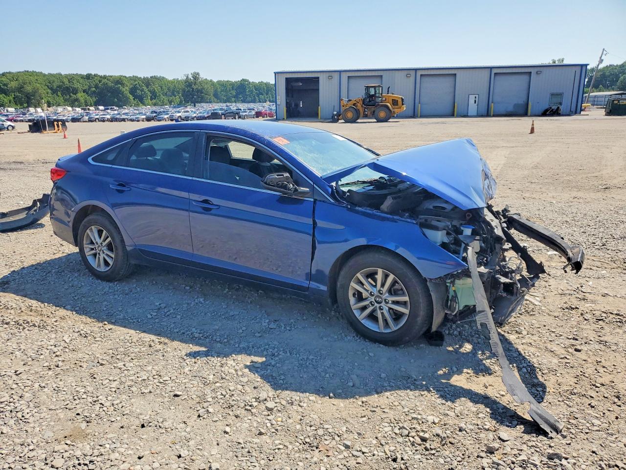 2015 Hyundai Sonata Se Blue vin: 5NPE24AF9FH237446