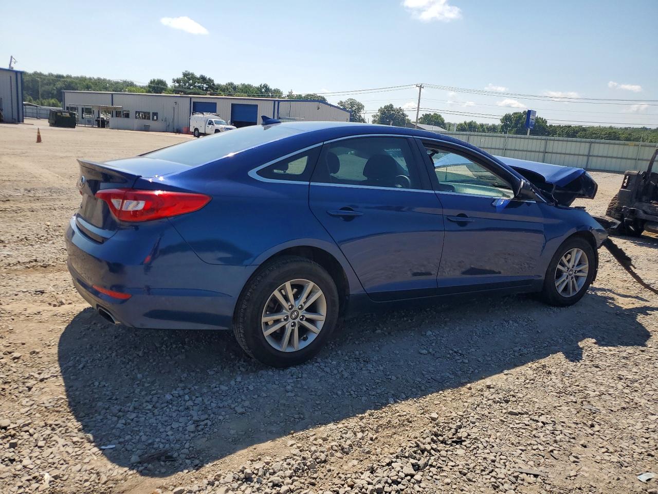 2015 Hyundai Sonata Se Blue vin: 5NPE24AF9FH237446