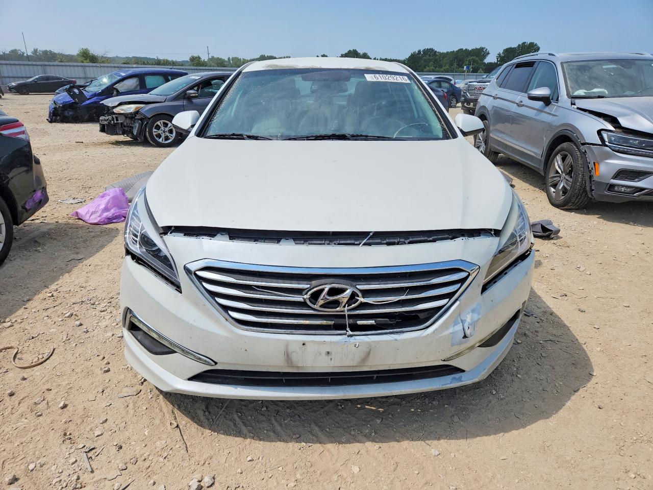 2015 Hyundai Sonata Se Белый vin: 5NPE24AF9FH237656