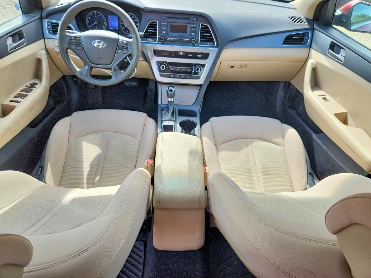 2015 Hyundai Sonata Red vin: 5NPE24AF9FH239326
