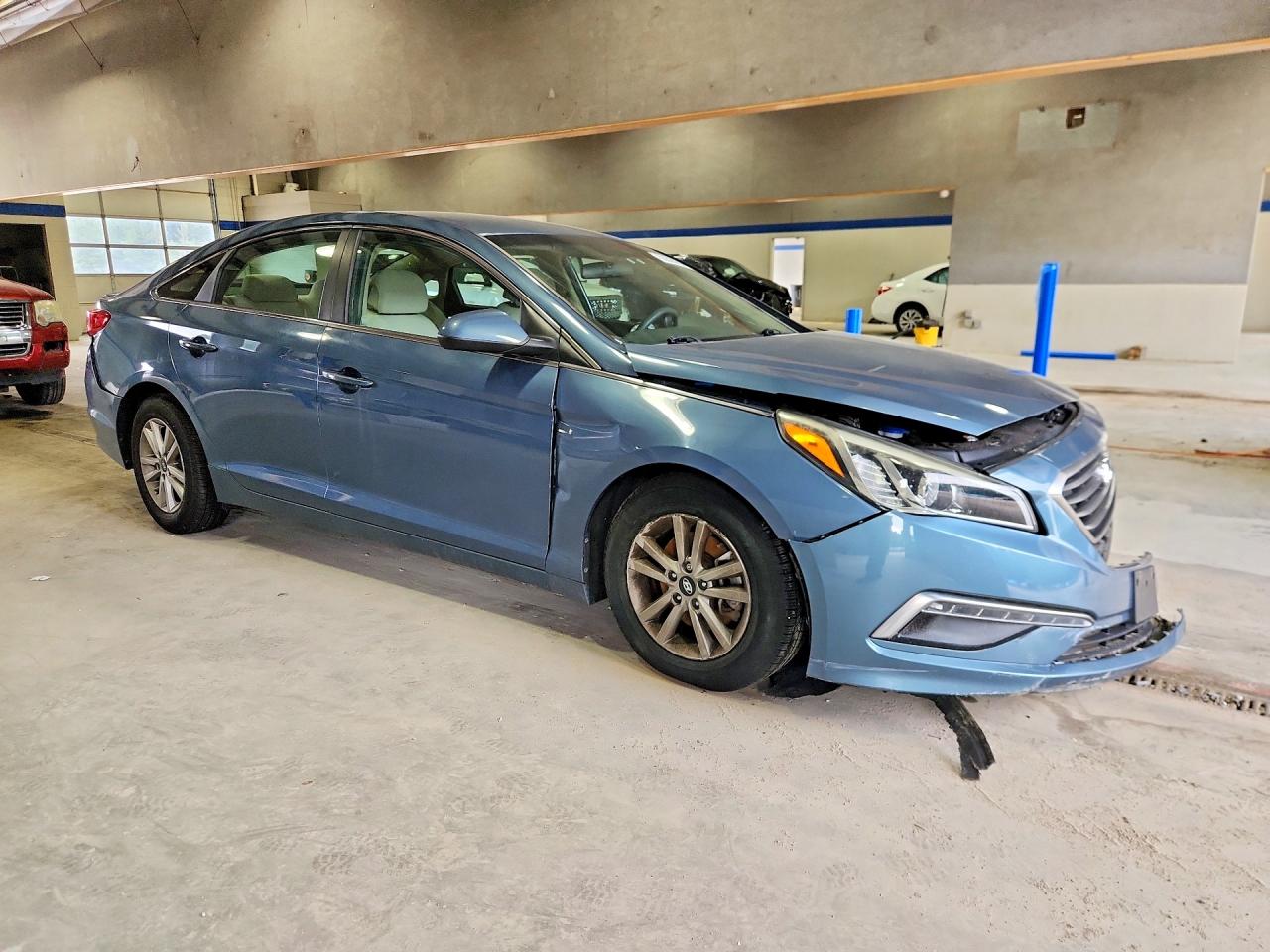 2015 Hyundai Sonata Se Blue vin: 5NPE24AF9FH239956