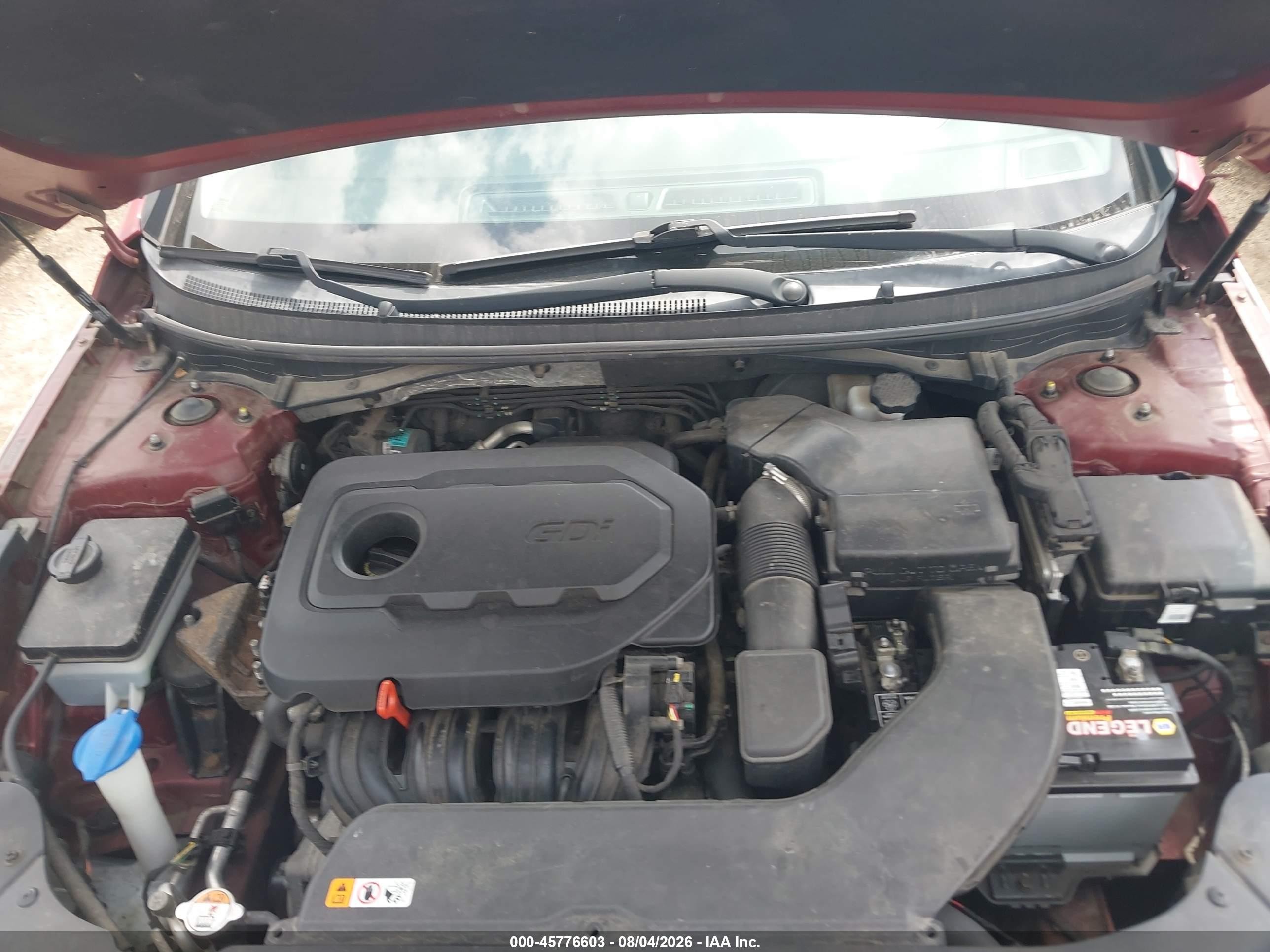 2015 Hyundai Sonata Se Red vin: 5NPE24AF9FH256983