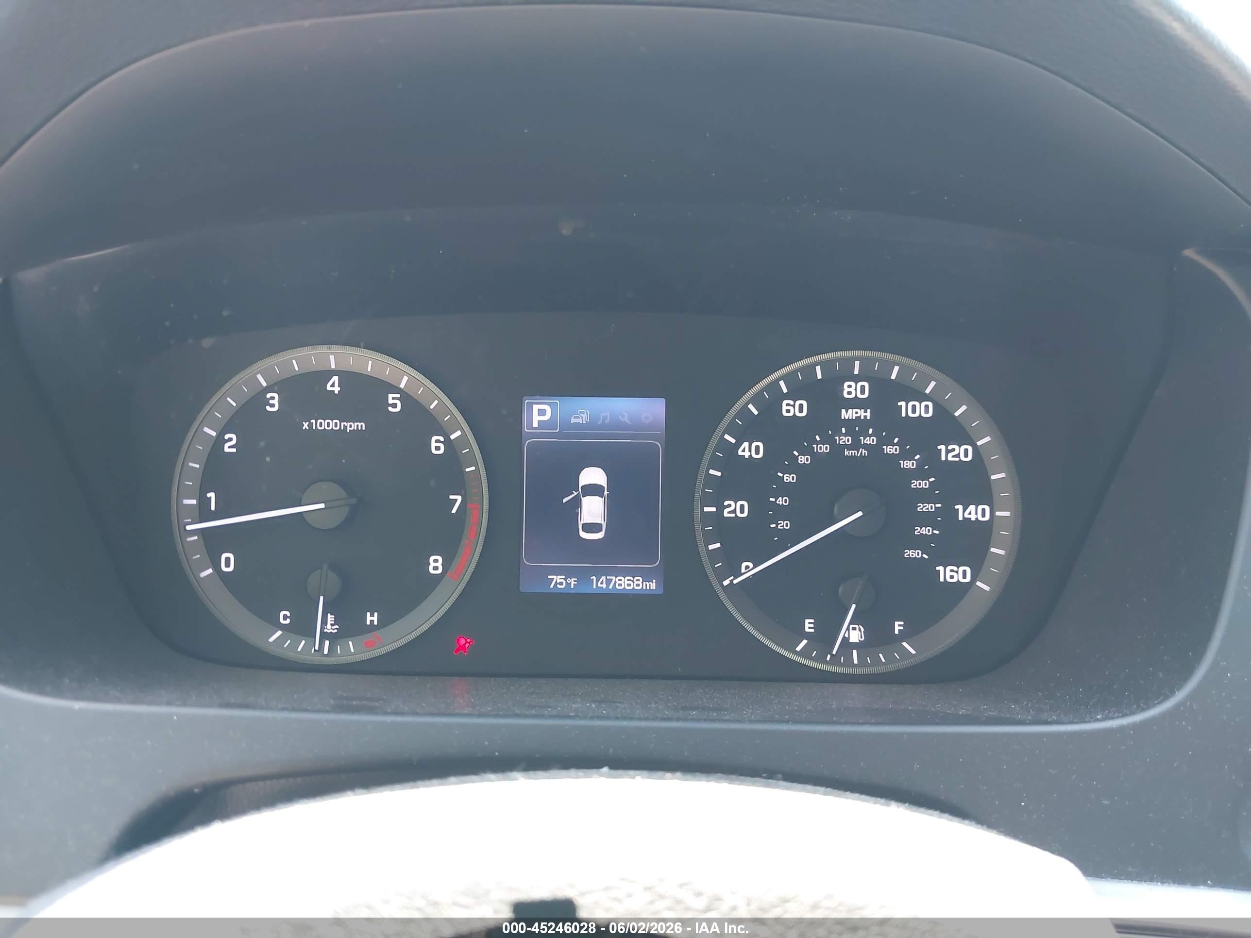 2015 Hyundai Sonata Se White vin: 5NPE24AF9FH259950