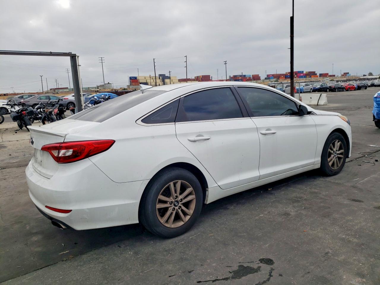 2016 Hyundai Sonata Se White vin: 5NPE24AF9GH280105