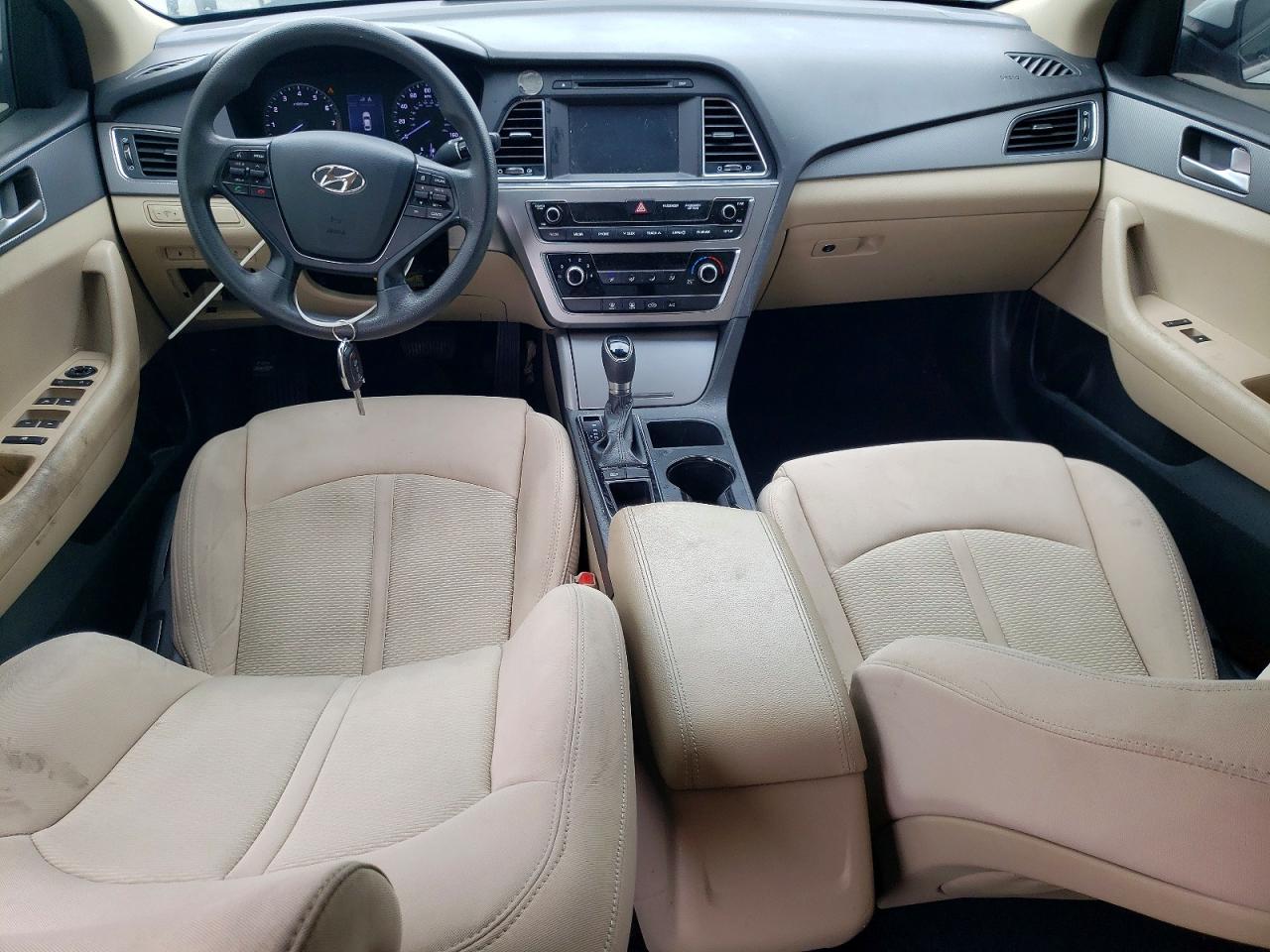 2016 Hyundai Sonata Se White vin: 5NPE24AF9GH280105