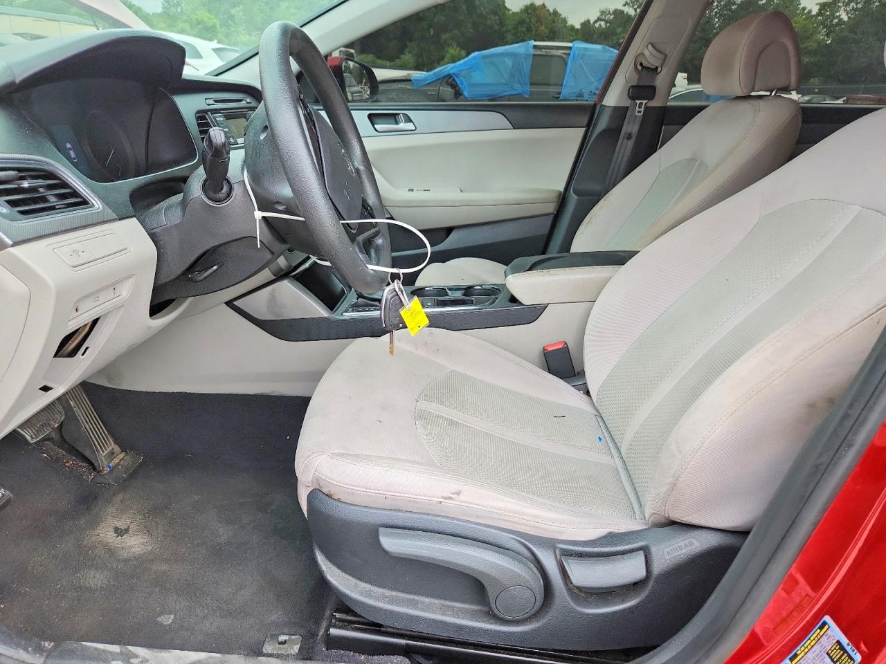 2017 Hyundai Sonata Se Red vin: 5NPE24AF9HH559507