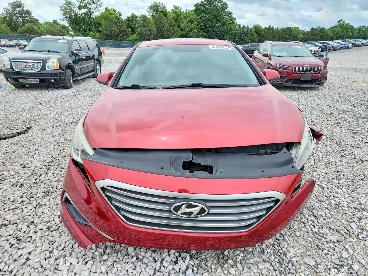 2017 Hyundai Sonata Se Red vin: 5NPE24AF9HH559507
