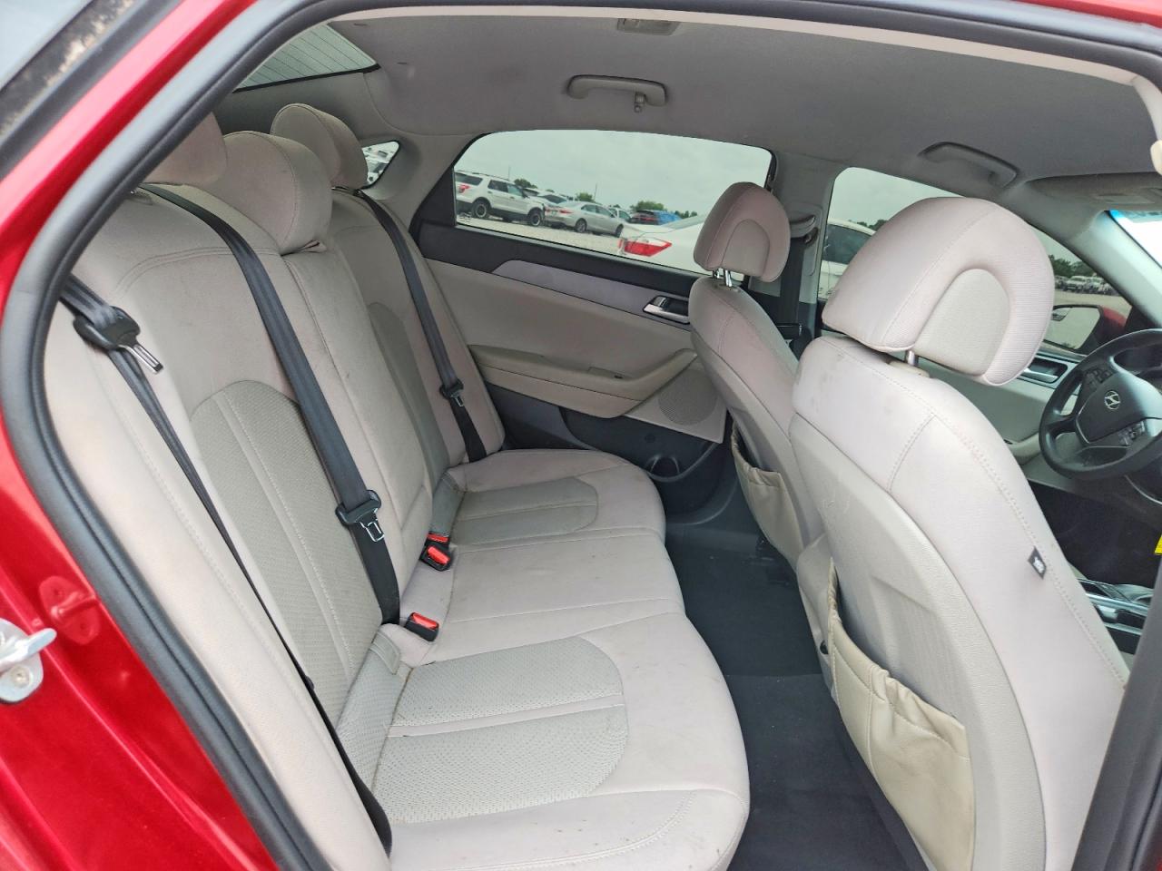 2017 Hyundai Sonata Se Red vin: 5NPE24AF9HH559507