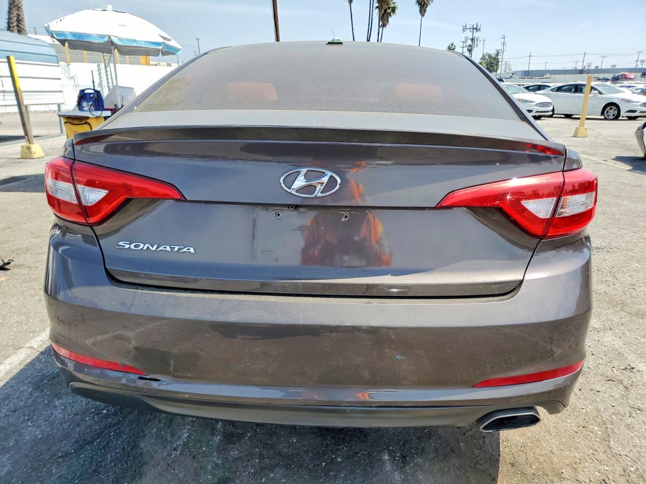 2017 Hyundai Sonata Se Brown vin: 5NPE24AF9HH595651