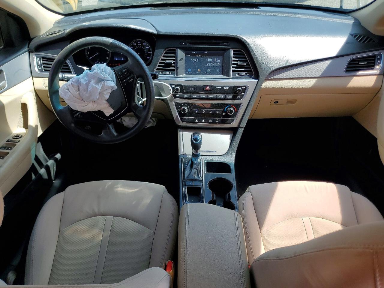 2017 Hyundai Sonata Se Brown vin: 5NPE24AF9HH595651