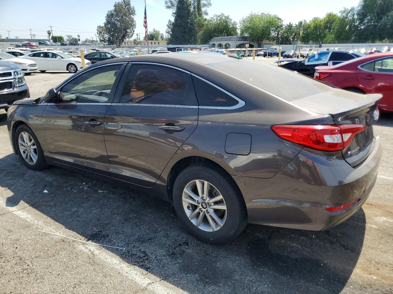 2017 Hyundai Sonata Se Brown vin: 5NPE24AF9HH595651