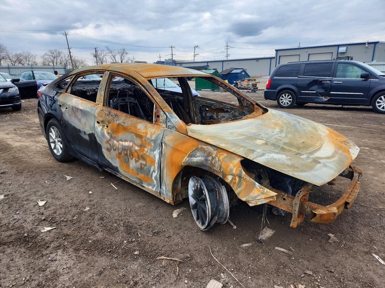 2018 Hyundai Sonata Se Burn vin: 5NPE24AF9JH605214