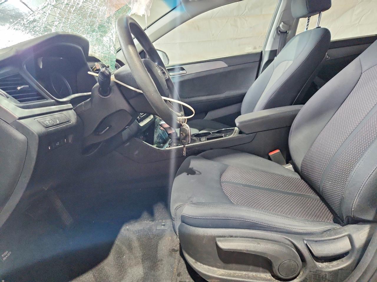 2018 Hyundai Sonata Se Gray vin: 5NPE24AF9JH648547
