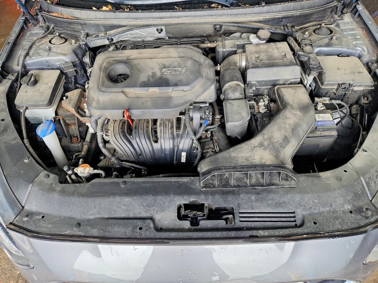 2018 Hyundai Sonata Se Gray vin: 5NPE24AF9JH648547