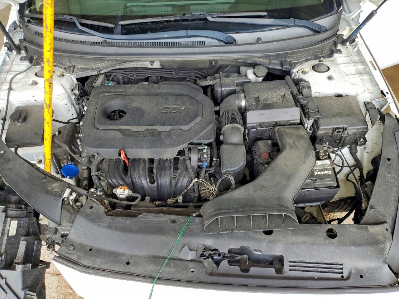 2019 Hyundai Sonata Se White vin: 5NPE24AF9KH786221