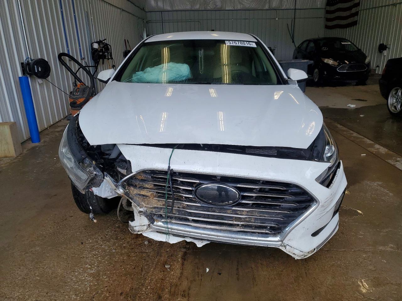 2019 Hyundai Sonata Se White vin: 5NPE24AF9KH786221
