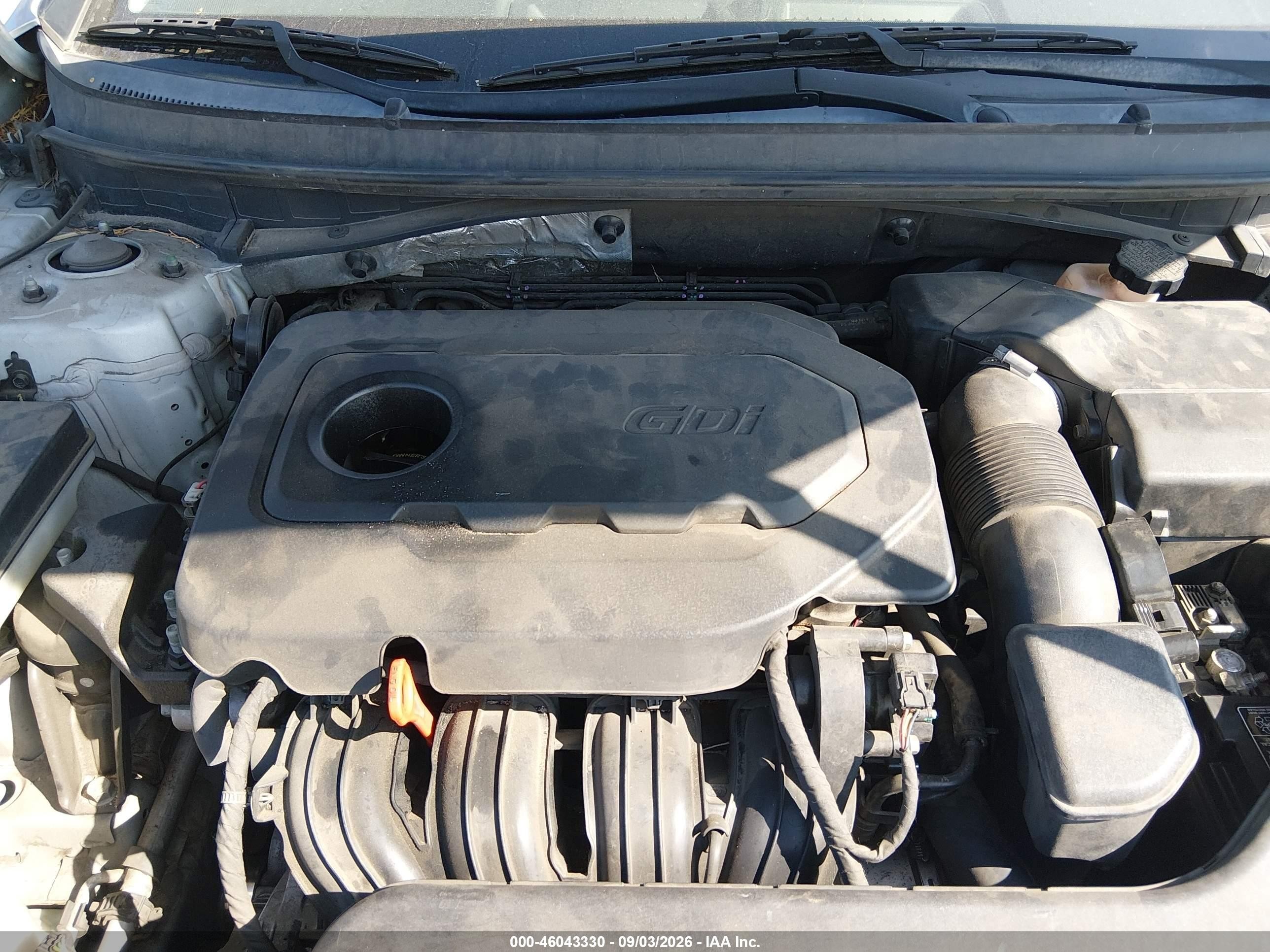 2015 Hyundai Sonata Se Silver vin: 5NPE24AFXFH003428