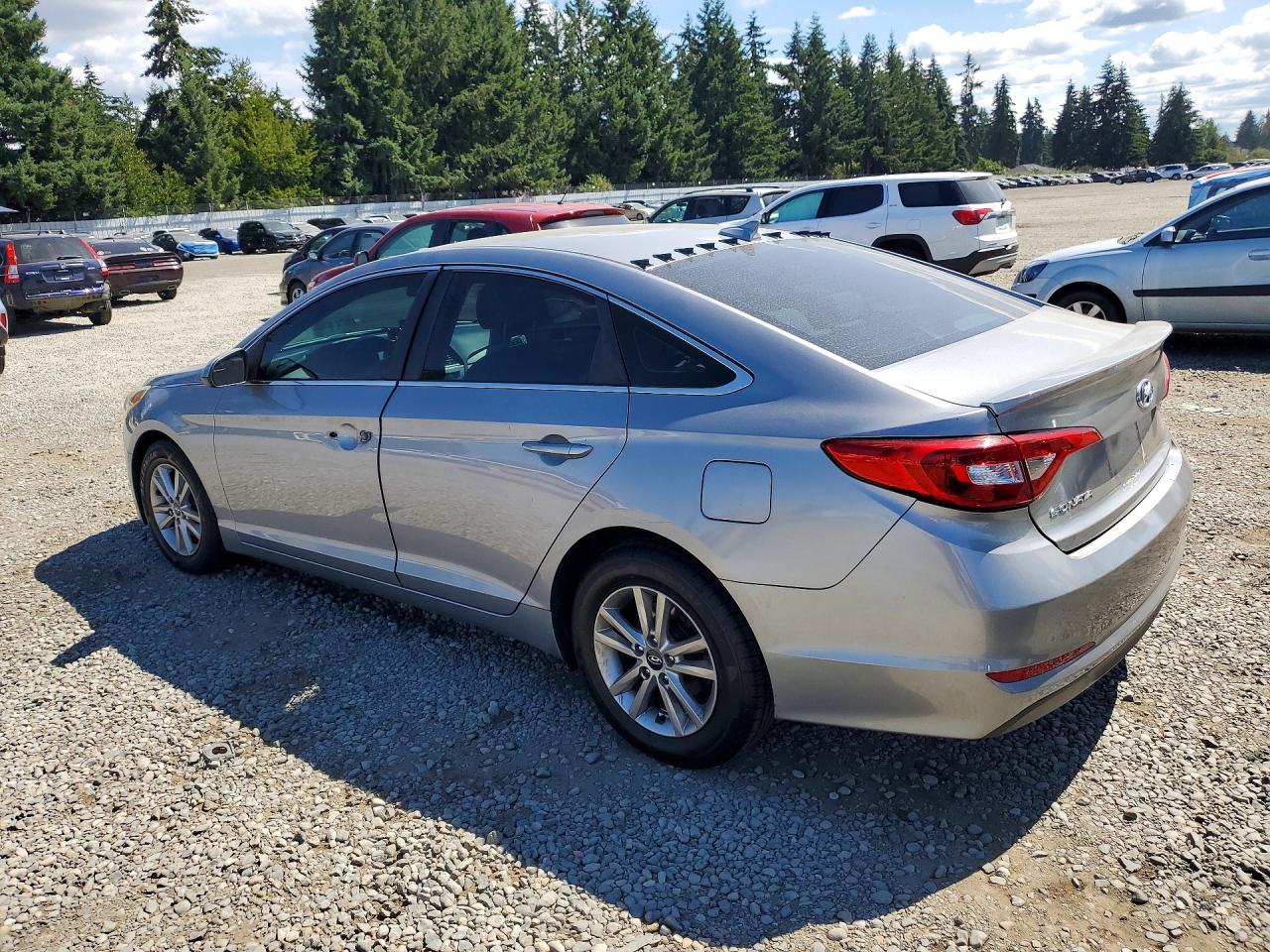 2015 Hyundai Sonata Se Silver vin: 5NPE24AFXFH004515