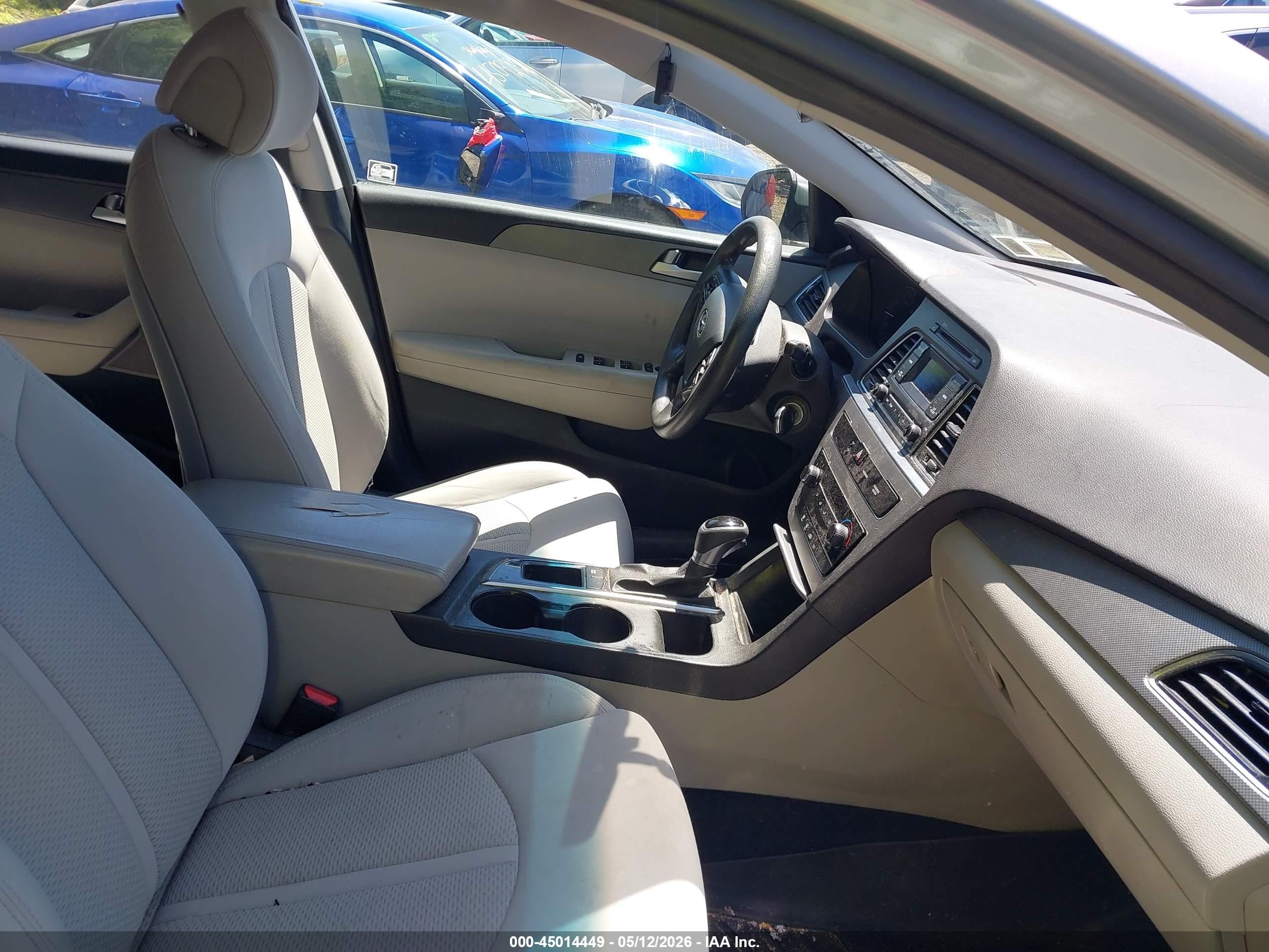 2015 Hyundai Sonata Se Silver vin: 5NPE24AFXFH008726