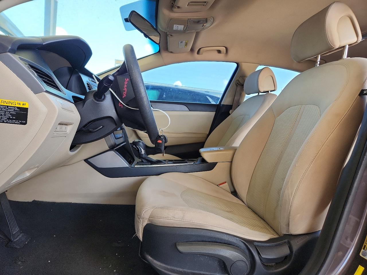 2015 Hyundai Sonata Se Brown vin: 5NPE24AFXFH029253
