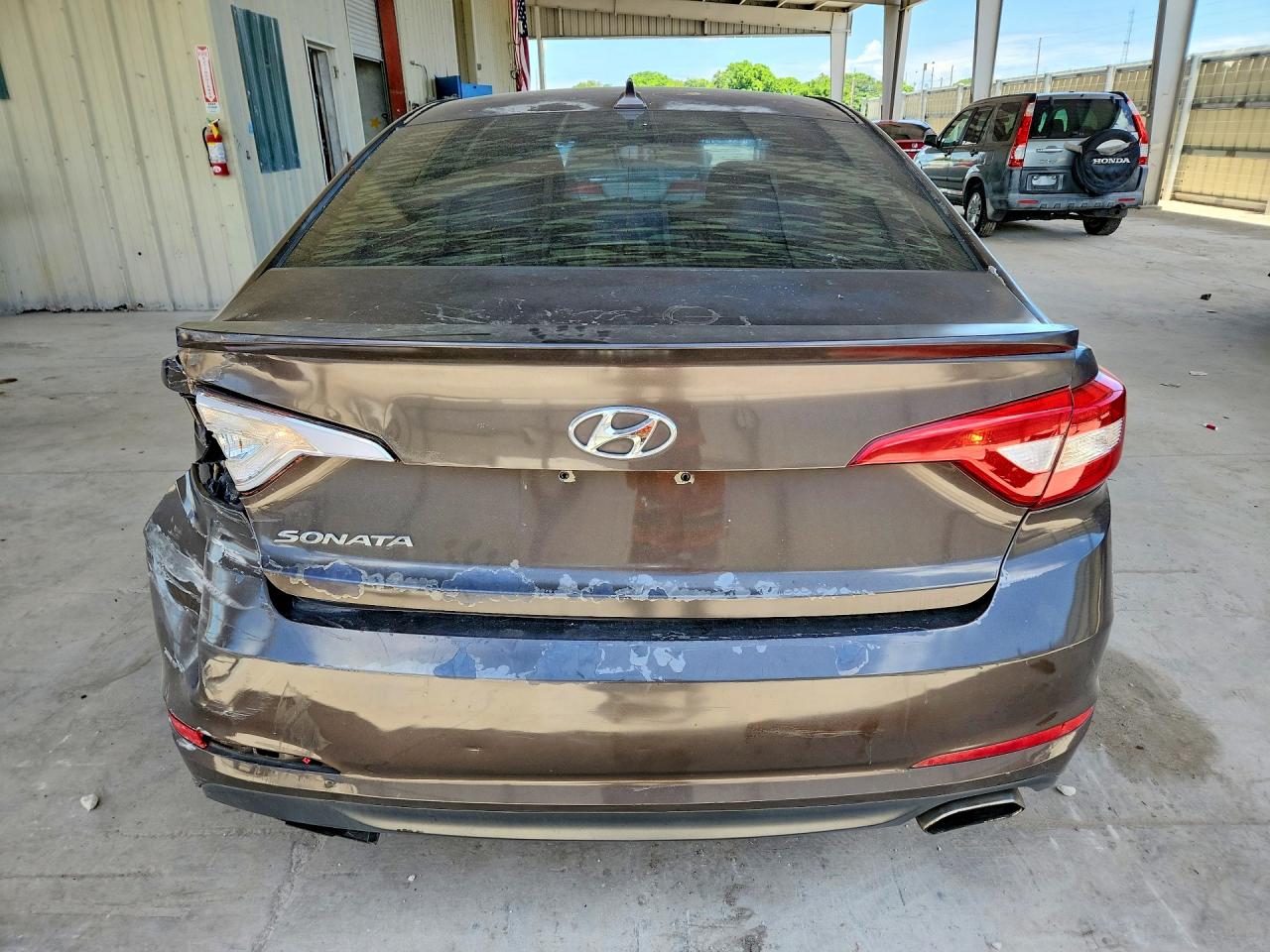 2015 Hyundai Sonata Se Brown vin: 5NPE24AFXFH029253