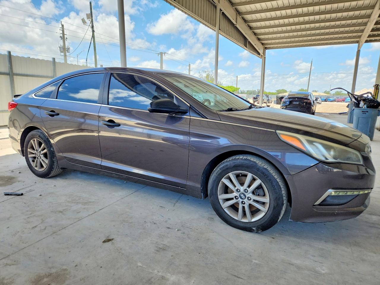 2015 Hyundai Sonata Se Brown vin: 5NPE24AFXFH029253