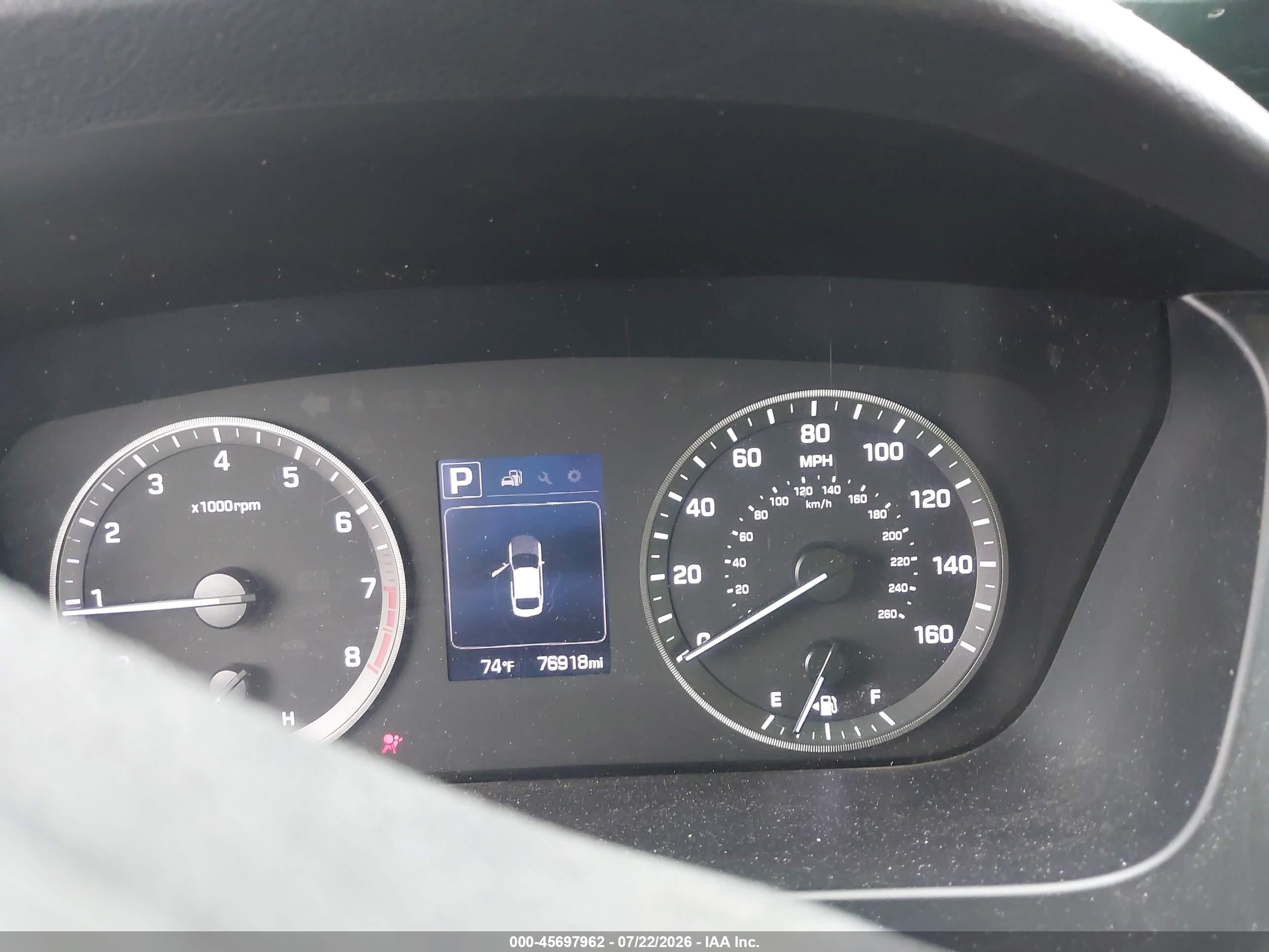 2015 Hyundai Sonata Se Серый vin: 5NPE24AFXFH038048