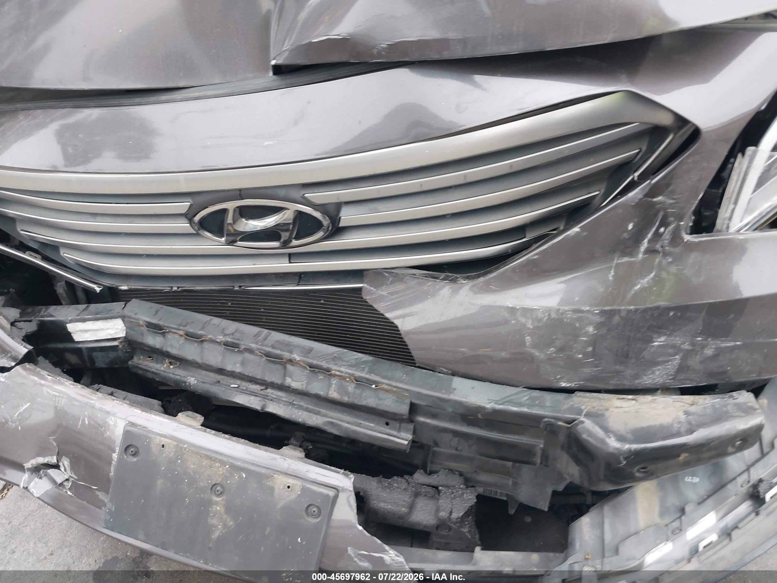 2015 Hyundai Sonata Se Серый vin: 5NPE24AFXFH038048