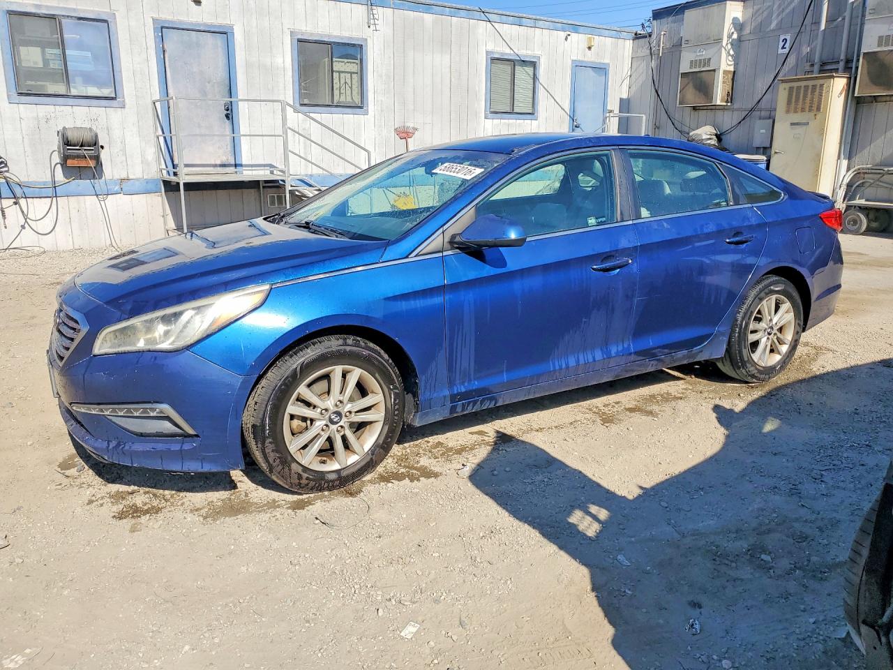 2015 Hyundai Sonata Se Синий vin: 5NPE24AFXFH079487