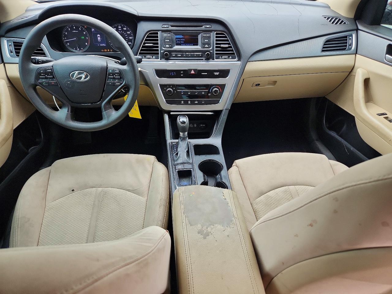 2015 Hyundai Sonata Se Burgundy vin: 5NPE24AFXFH098556