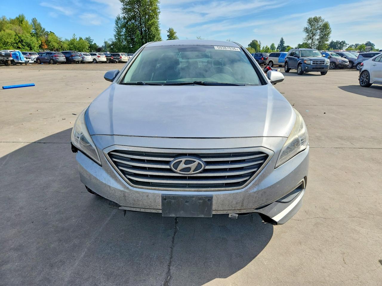 2015 Hyundai Sonata Se Silver vin: 5NPE24AFXFH115324