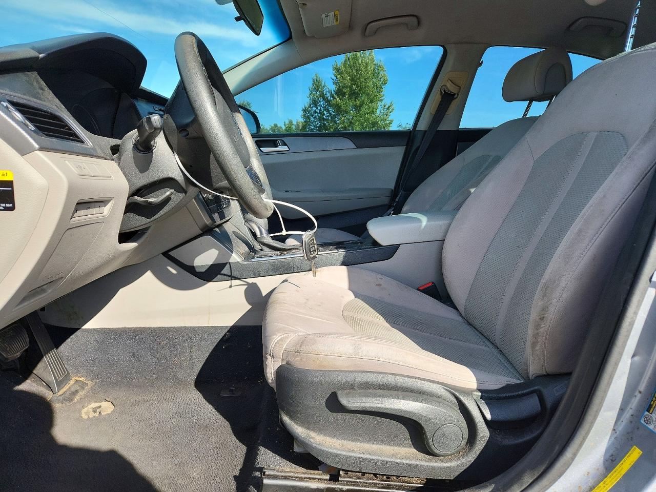 2015 Hyundai Sonata Se Silver vin: 5NPE24AFXFH115324