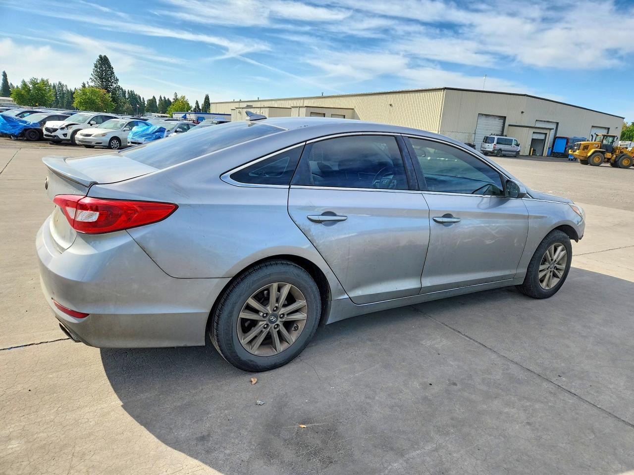 2015 Hyundai Sonata Se Silver vin: 5NPE24AFXFH115324