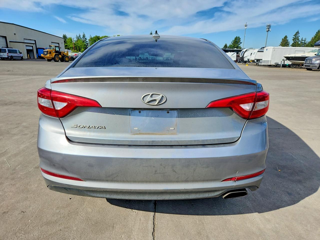 2015 Hyundai Sonata Se Silver vin: 5NPE24AFXFH115324