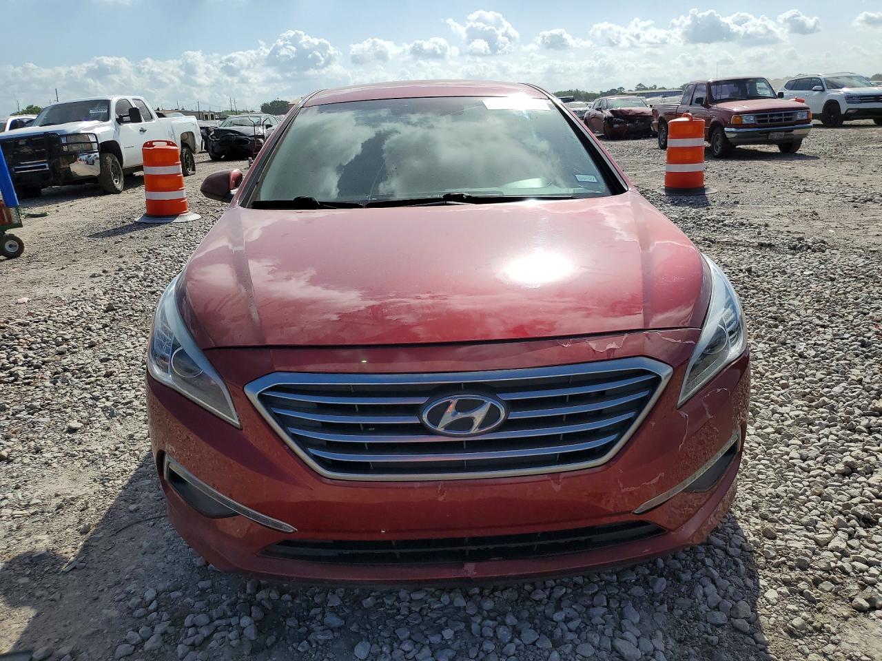 2015 Hyundai Sonata Se Красный vin: 5NPE24AFXFH122161