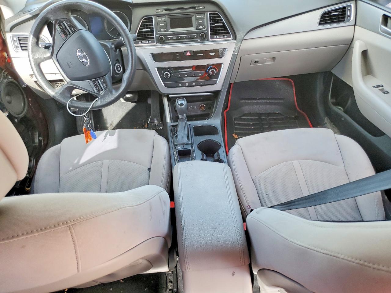 2015 Hyundai Sonata Se Красный vin: 5NPE24AFXFH122161