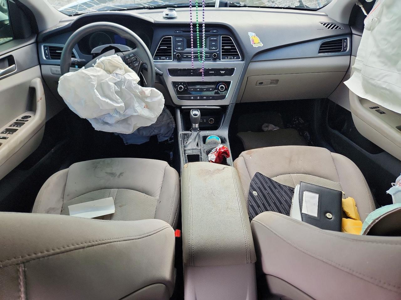2015 Hyundai Sonata Se White vin: 5NPE24AFXFH131653