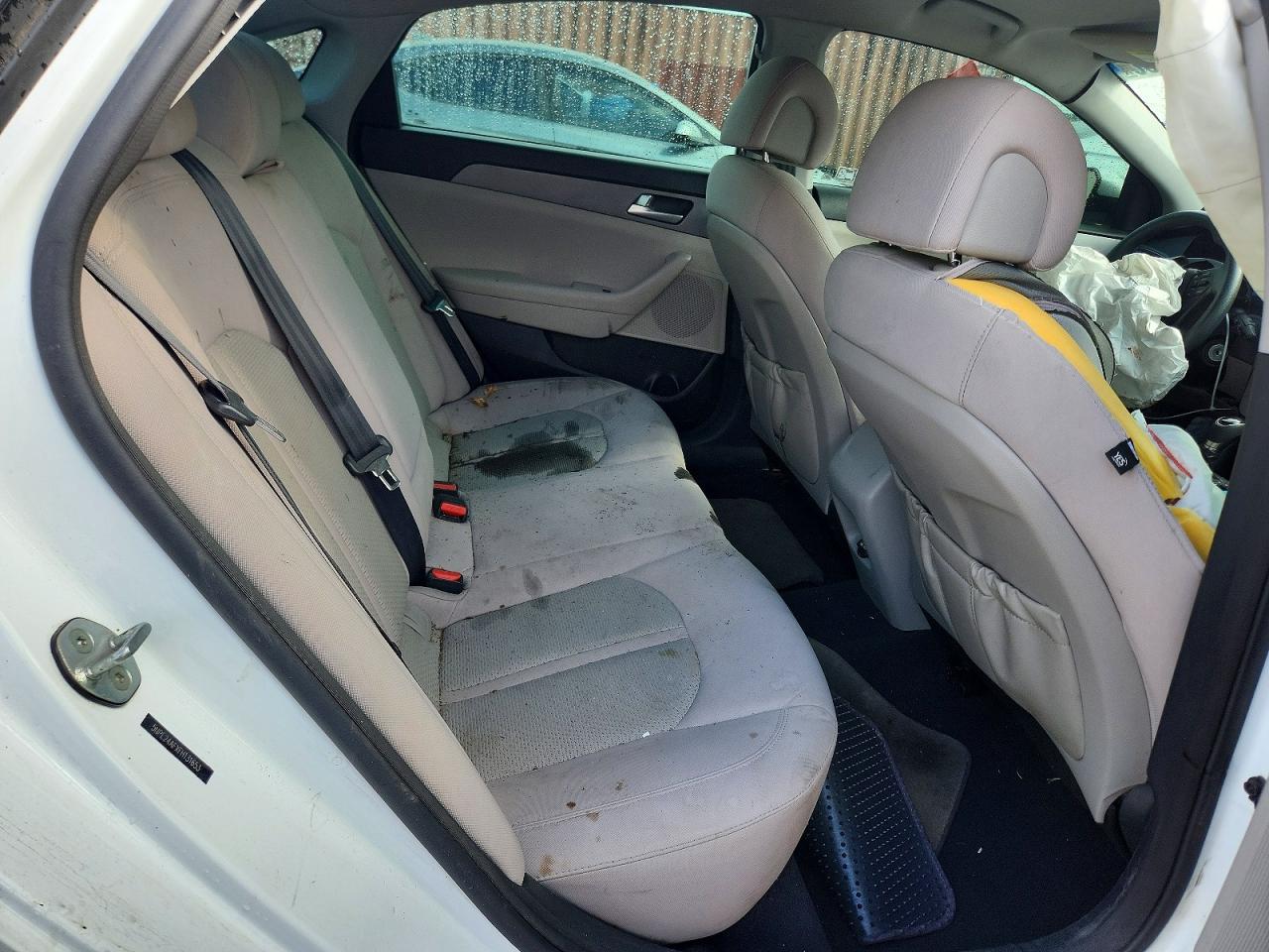 2015 Hyundai Sonata Se White vin: 5NPE24AFXFH131653